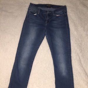 Straight leg skinny jeans!